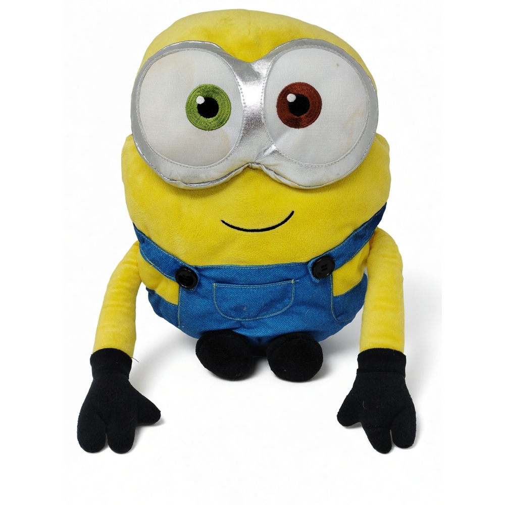 Illumination Bob Minion Plush Pillow 16in Stuffed Animal Toy Home Decor Collect